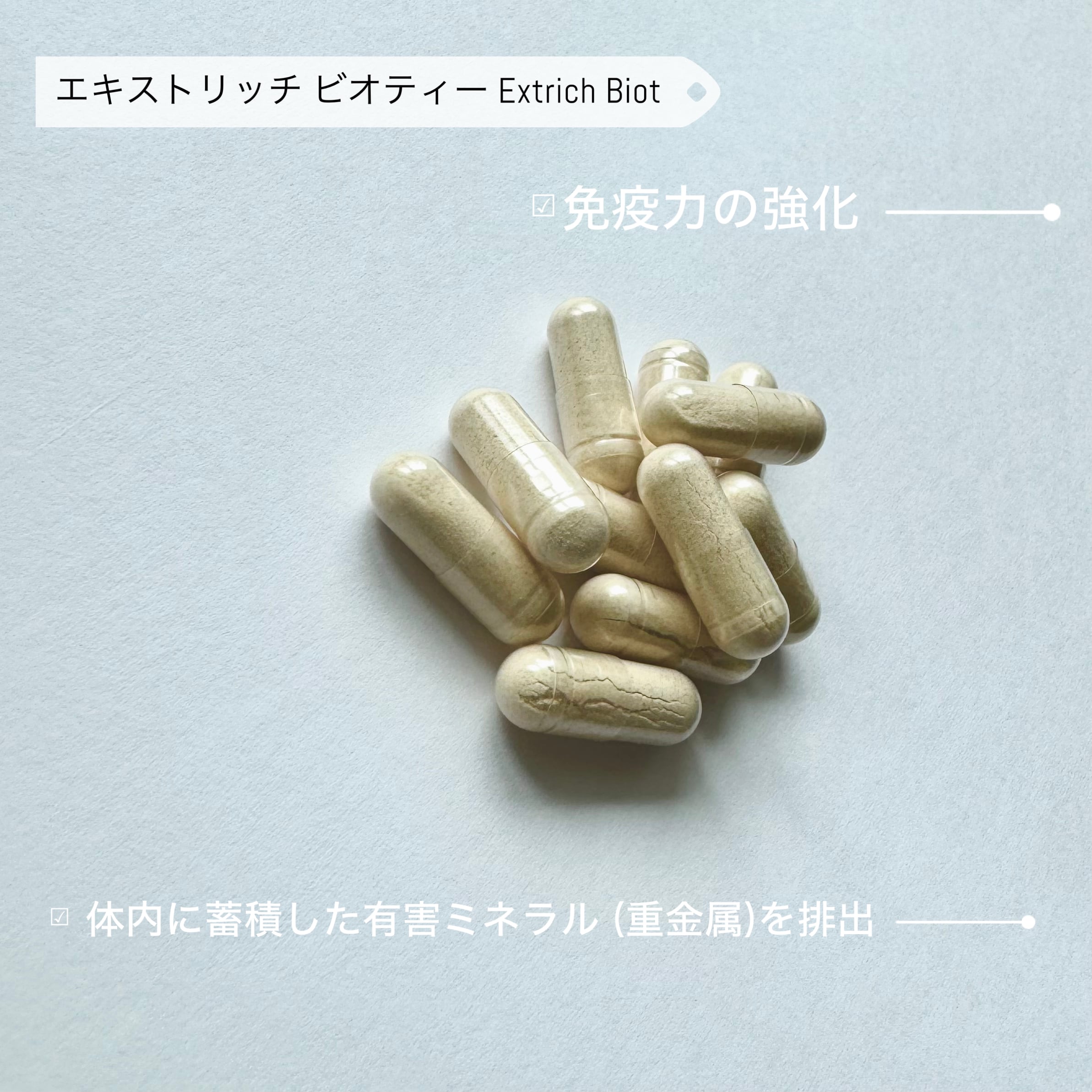 新品未開封》エキストリッチビオティ