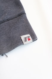 Russell Athletic gray damaged hoodie