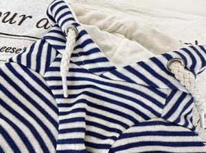 【ZOOBICO】ボーダーパーカー(beige)