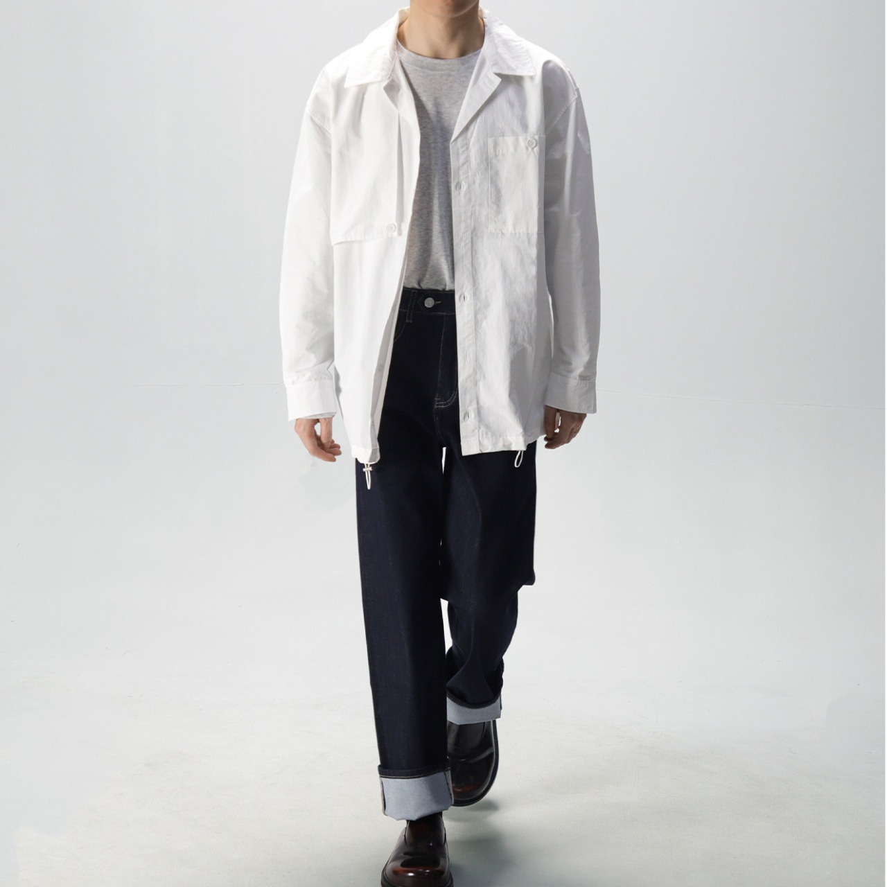 ユーティリティレイヤードシャツブルゾン  　TB1842・画像8