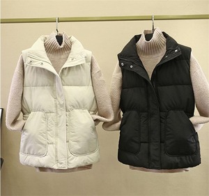 中綿ベスト ダウンベスト レディース 3色 M-XL アウター 防寒 冬服 カジュアル 23zm364