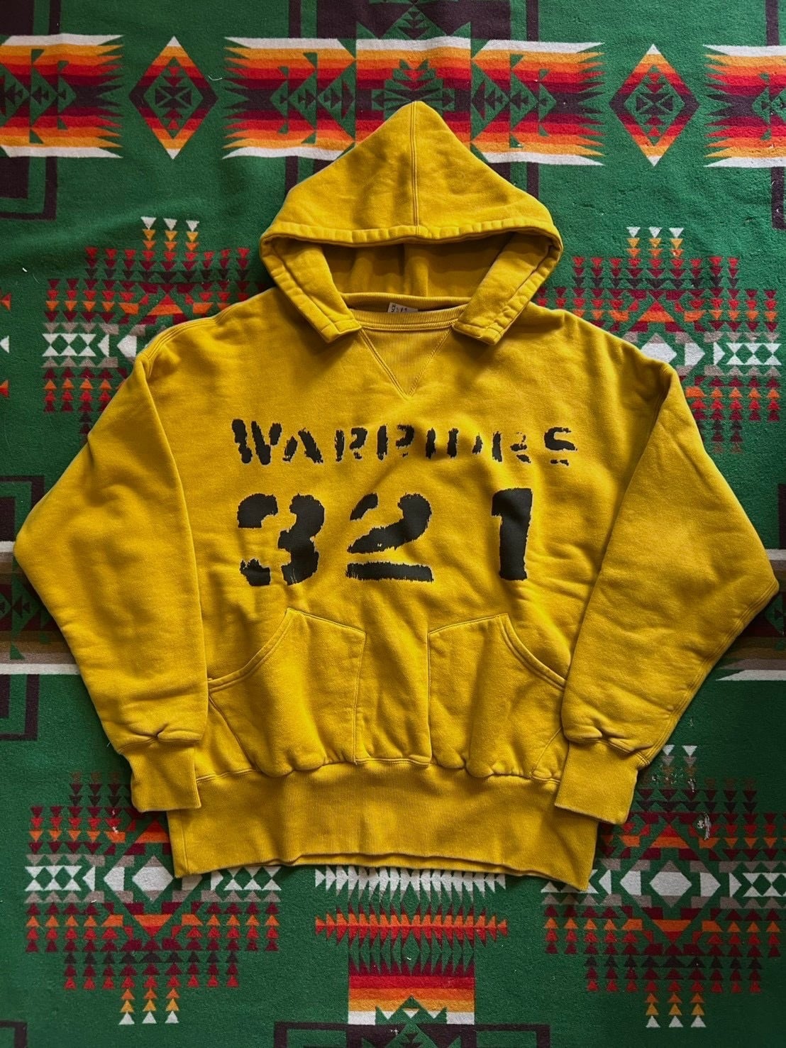 THREEFACE DOUBLE FACE AFTER HOODIE | vintage clothing twoface