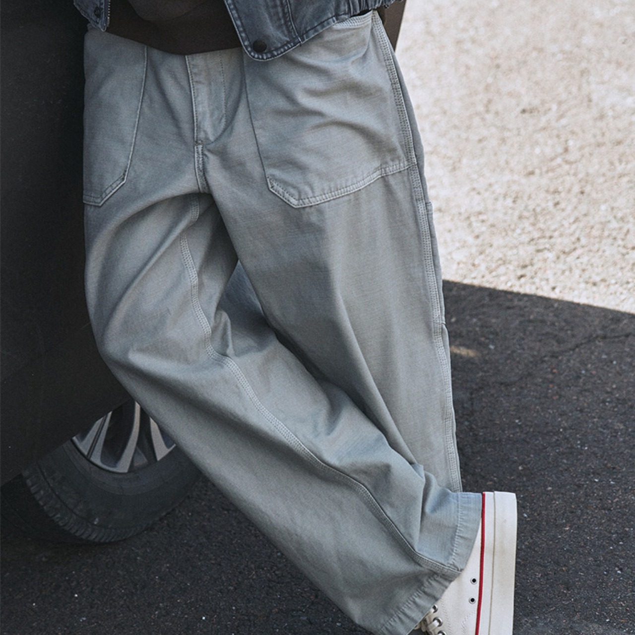 ヘビーオンス・ヴィンテージワークパンツ N3544 - 4