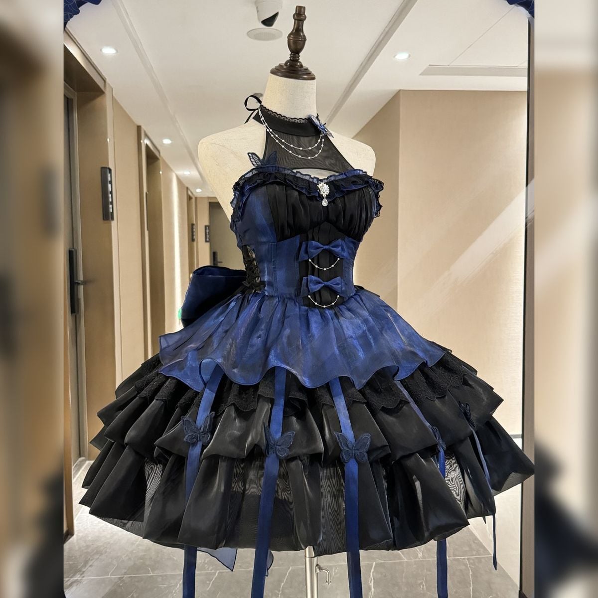 ゴシックバタフライレースワンピース | Maiden's Rêve ゴシックバタフライレースワンピース | Maiden's Rêve