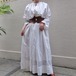 French vintage cotton dress／フレンチ ヴィンテージ コットン ドレス