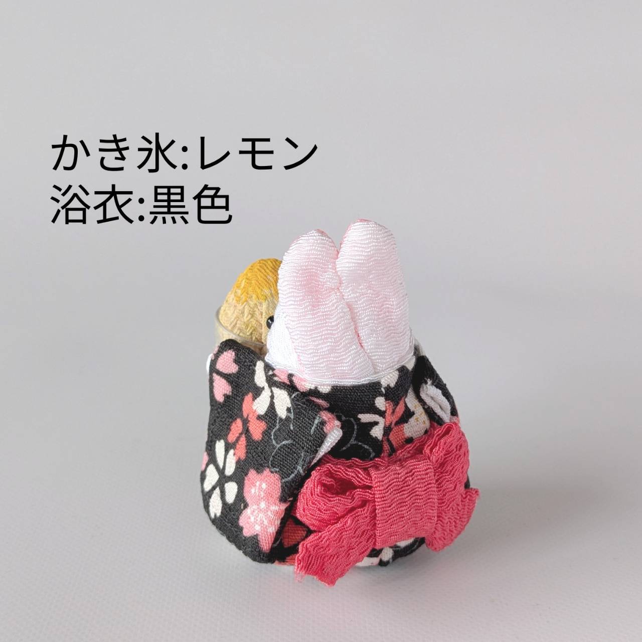 かき氷うさちゃん】お祭り気分を届ける、ひんやり可愛い夏のうさぎ