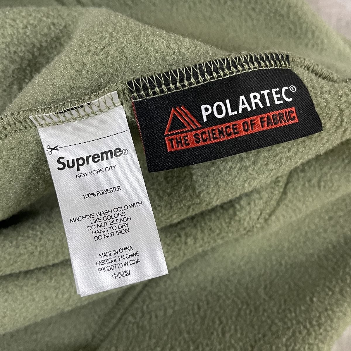 Supreme/シュプリーム 【21AW】Polartec Hooded Sweatshirt/ポーラテック フリース プルオーバー  パーカー/フーディー M