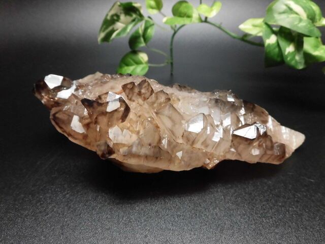 【送料無料】【高品質】ブラジル産ジャカレー水晶（アリゲータークオーツ）　no.4