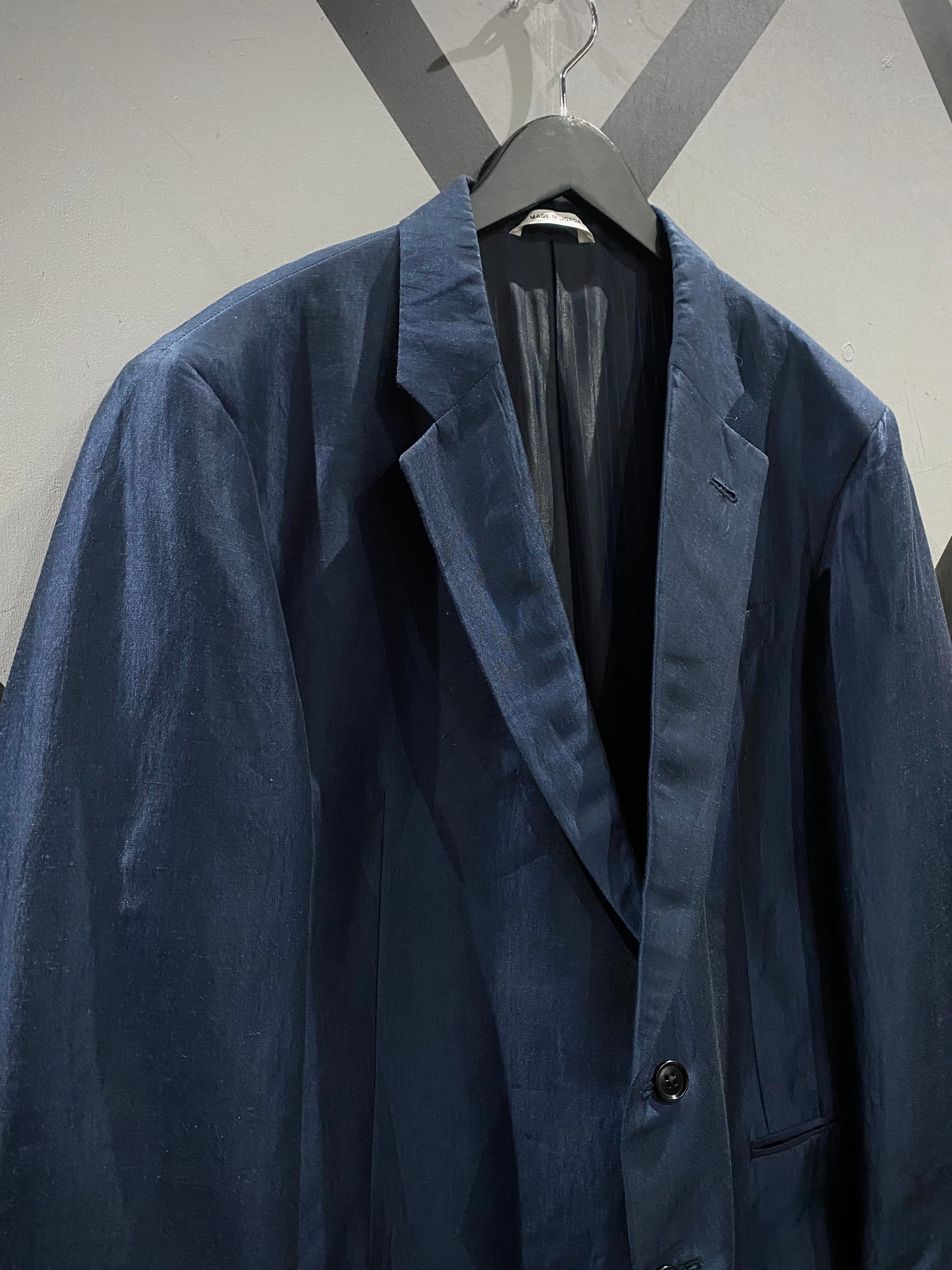 X VINTAGE】“ARMANI COLLEZIONI” Linen × Cotton Vintage Tailored
