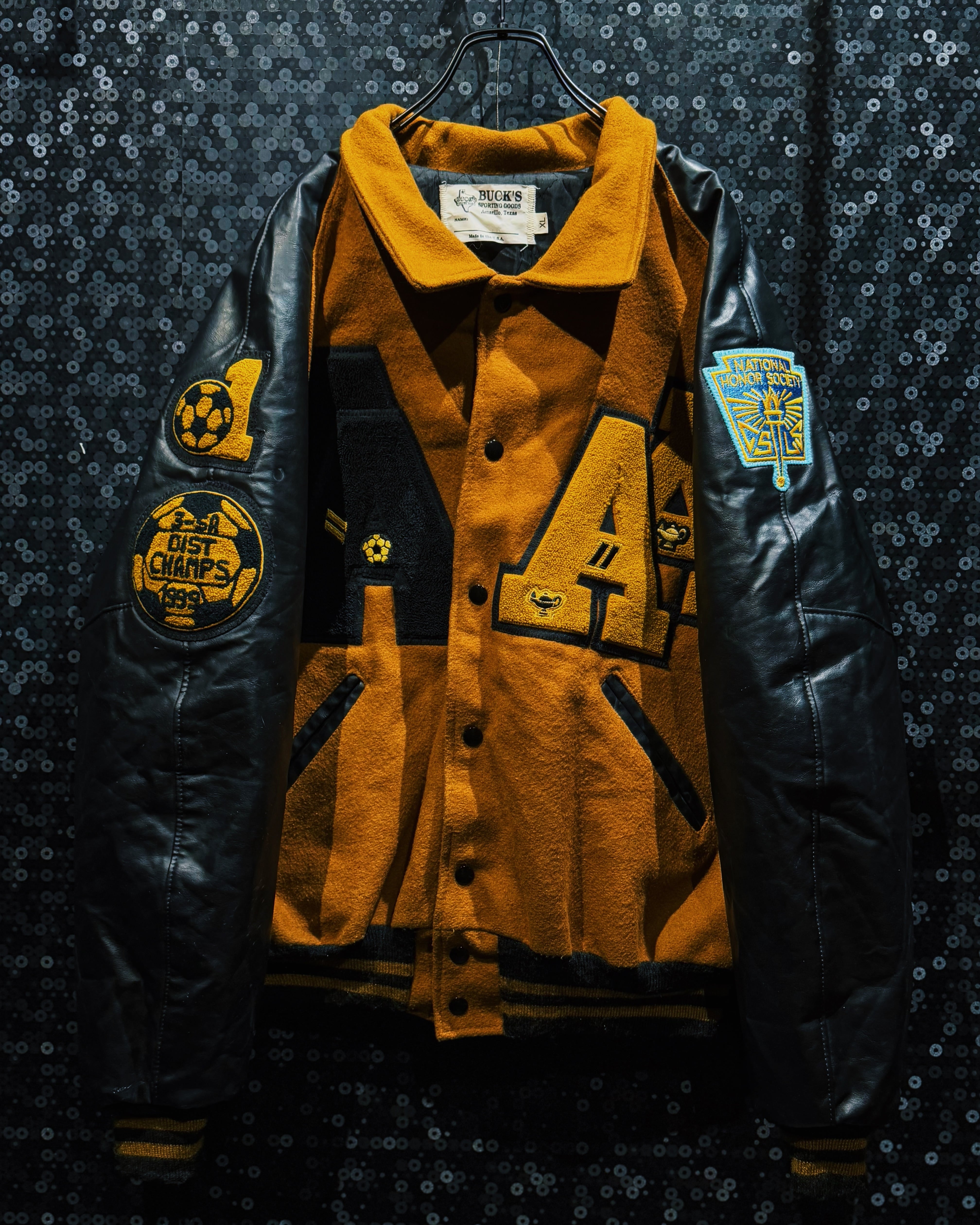 【ÆIEM】“BUCK’S Sporting Goods” USA Made Award Patch Stadium Jacket