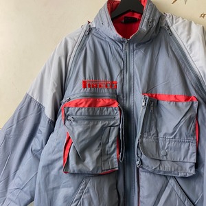 old 2way padding jacket “PIRELLI” | NOIR ONLINE