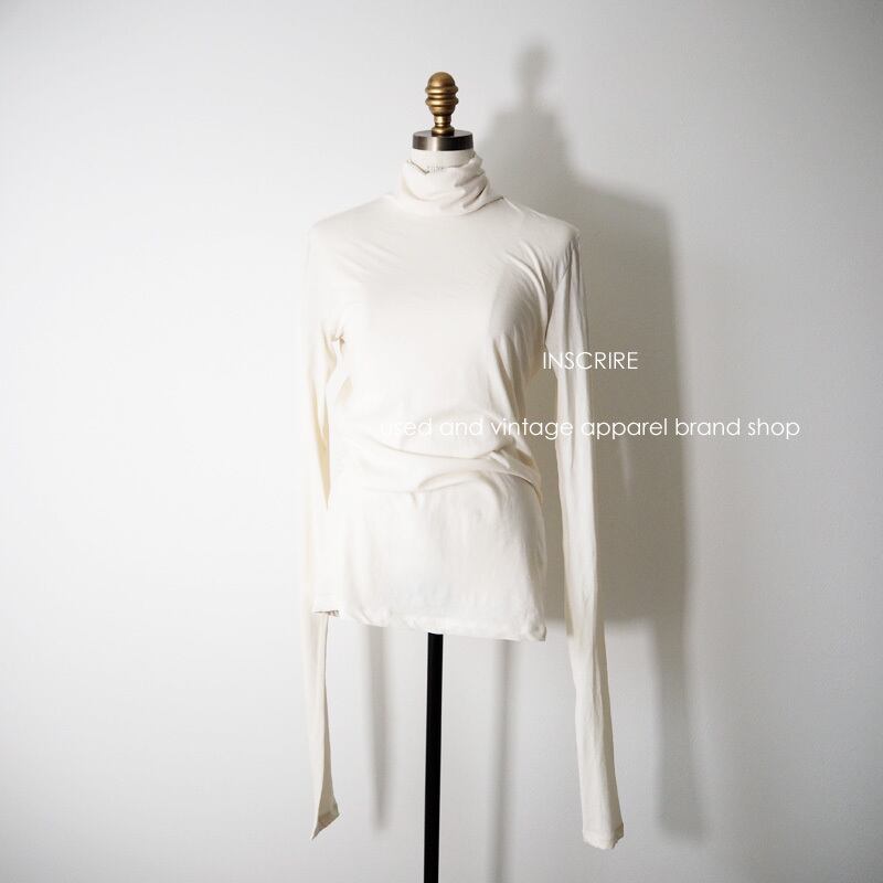 2020AW / INSCRIRE(アンスクリア) ハイネックカットソー