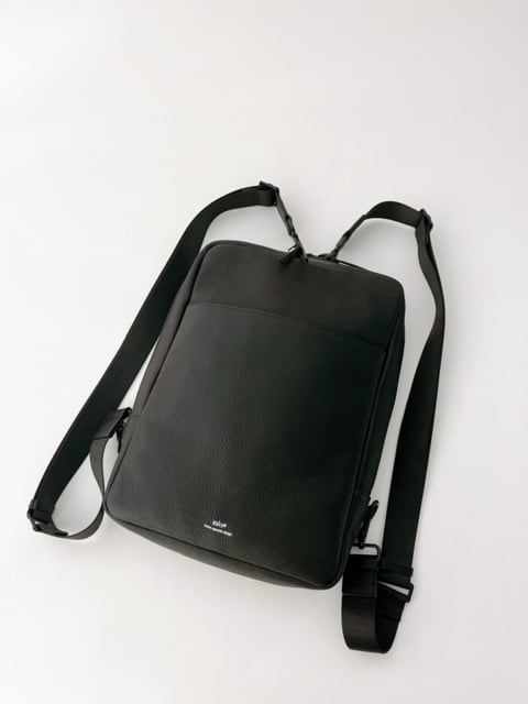 ＊KURO＊同包発送OK WK-0084 waku® 『KURO Series』2WAY縦型リュック&ボディBAG | waku®