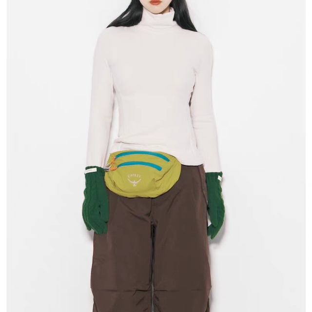 エアリーリブ・ソフトタートルニット