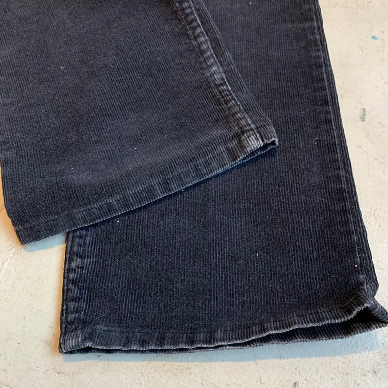 80's Levi's リーバイス 519-1558 ブラックコーデュロイパンツ ストレート 白タグ スモールe 89年 USA製 W34 希少  ヴィンテージ BA-1324 RM1693H | agito vintage powered by BASE