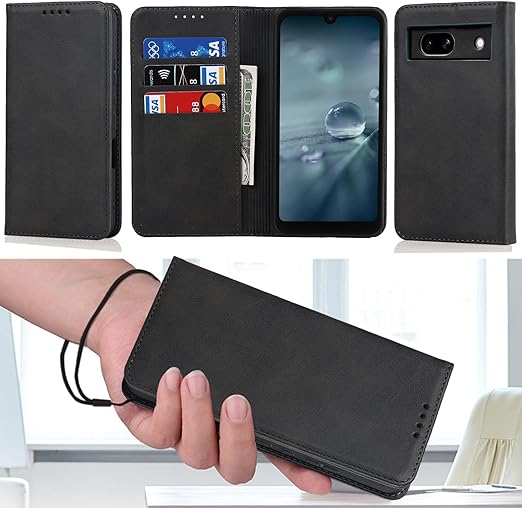 Google Pixel 8A ケース 手帳型 【ストラップ 一本付】 適用 グーグル