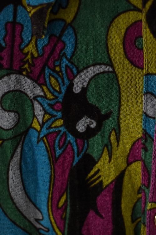 Psychedelic-print shirt