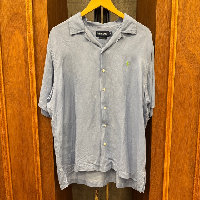 POLO GOLF CALDWELL LINEN/SILK SHIRT⑧