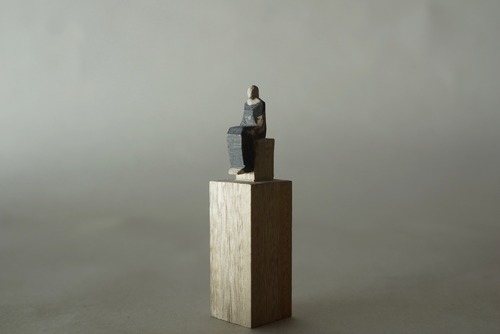 (112)wood figure-mini台付_060