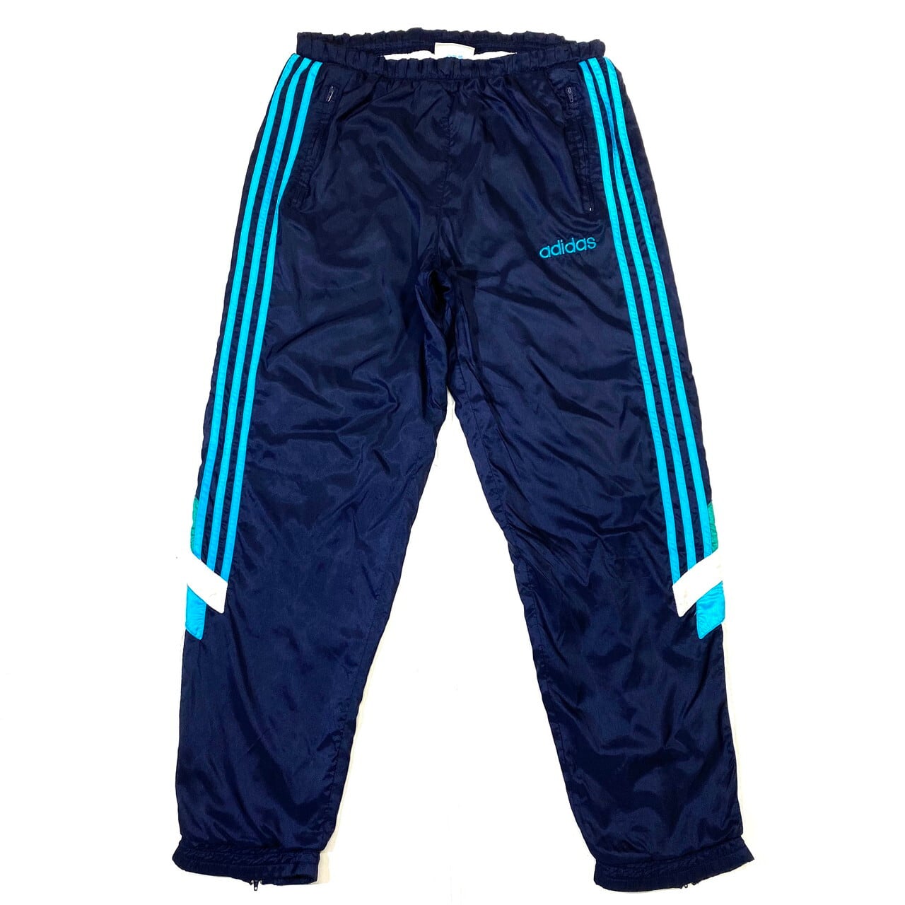 80年代 adidas アディダス ナイロンパンツ メンズM 古着 80S