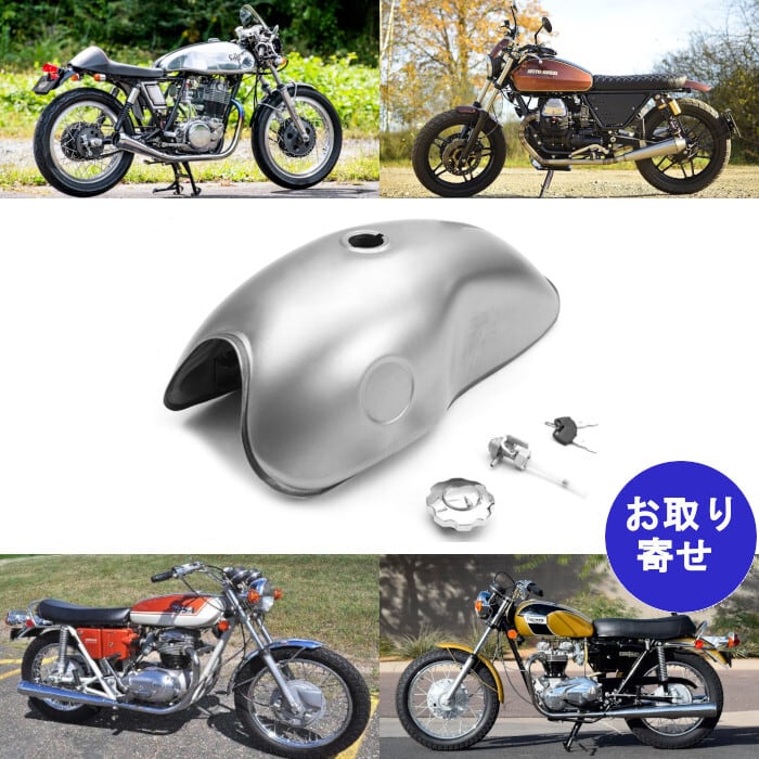 SR400 燃料 コック エンブレム モール セット タンク