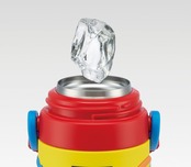 スケーター(Skater) 子供用 ステンレス 水筒 直飲み 480ml トミカ 男の子 3D立体プリント 子供に優しい軽量タイプ 保冷専用 waterbottle スポーツボトル キッズ こども 水瓶 SDPV5-A