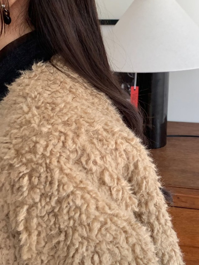 (予約) signature / Amuse fur jacket 2color