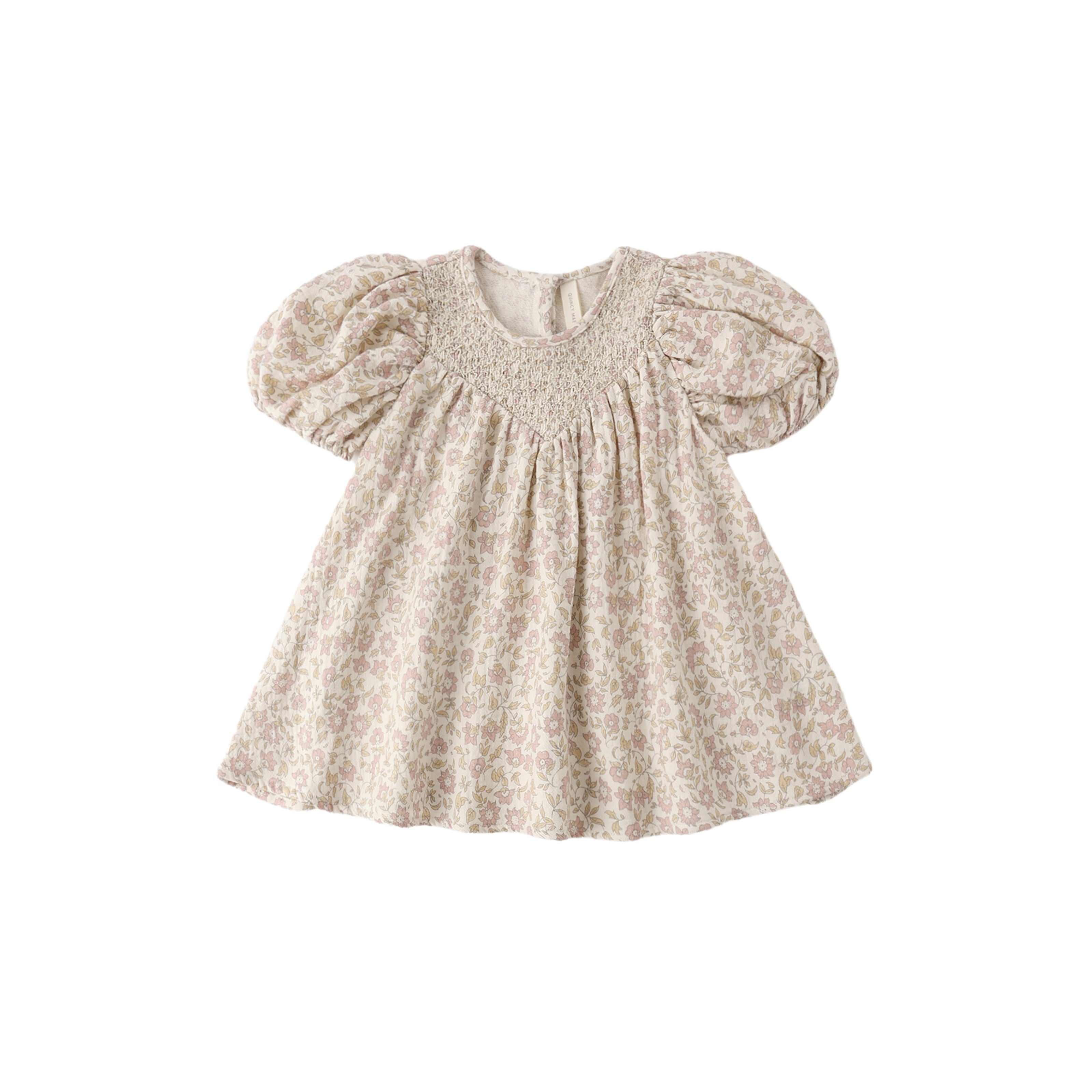 Quincy Mae(クインシーメイ) / 25ss CARINA DRESS / DAHLIA / 12-18M・18-24M・2-3Y