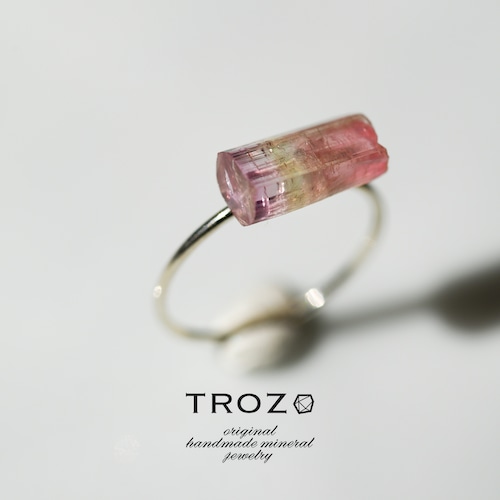 【003 Tourmalin Fest】 アフガニスタン産 トリカラートルマリン 鉱物原石 14kgf / シルバー925 リング 指輪 天然石 アクセサリー (No.3341)