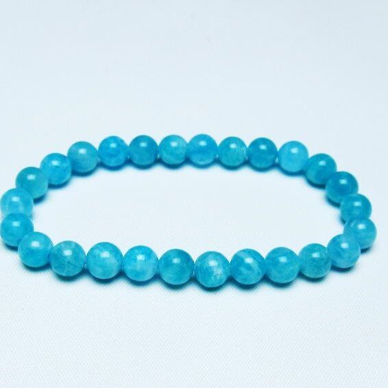 アマゾナイト ブレスレット 7mm 一点物 メール便可 [M便 1/10] 111-47812