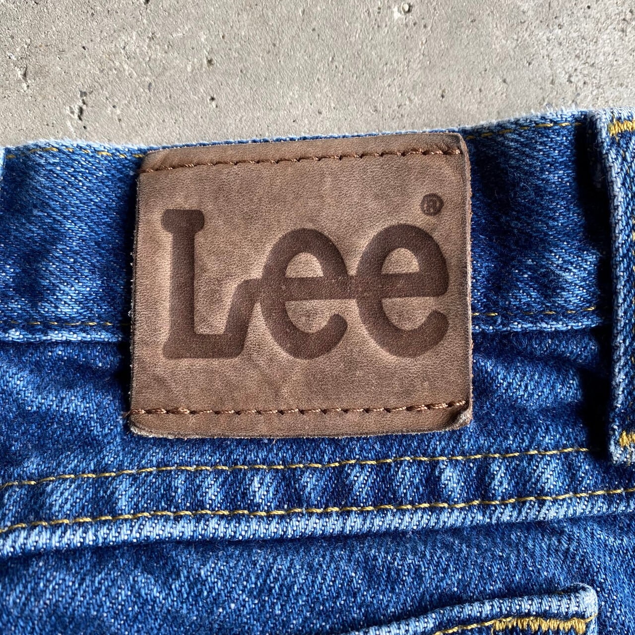 ビッグサイズ Lee リー 200 テーパード デニムパンツ メンズW40 古着