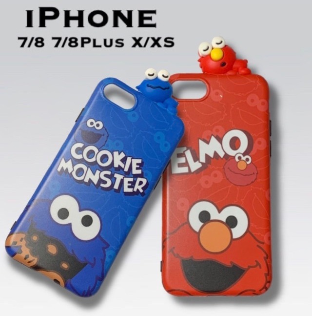 【新品】セサミ ストリート iPhone ケース キャラクター付き