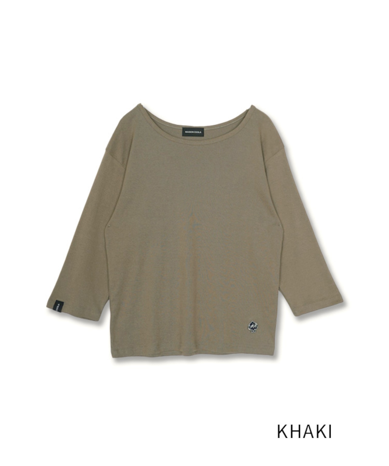 【直営限定ITEM】7/8レングスルーズTシャツ (KHAKI) CQ-49065H