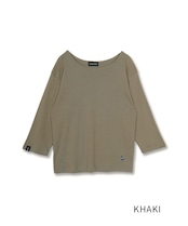【直営限定ITEM】7/8レングスルーズTシャツ (KHAKI) CQ-49065H