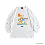 GARFIELD×CRATE DUNK L/S T -SHIRT WHITE