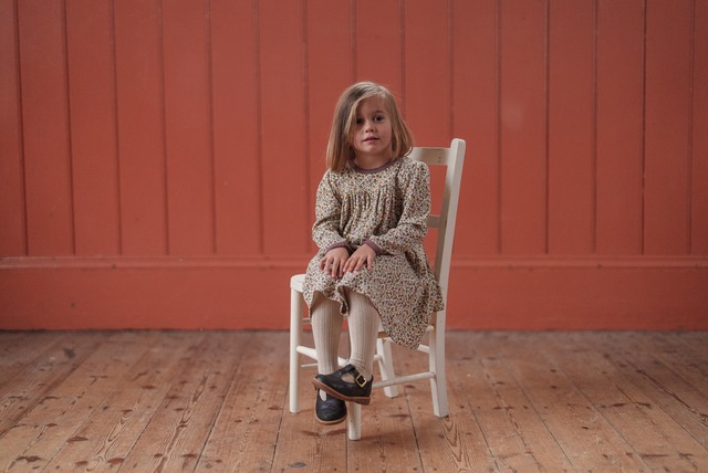 《即納》LAST1 Little Cotton Clothes / Organic Pointelle Maya Dress Prairie Floral