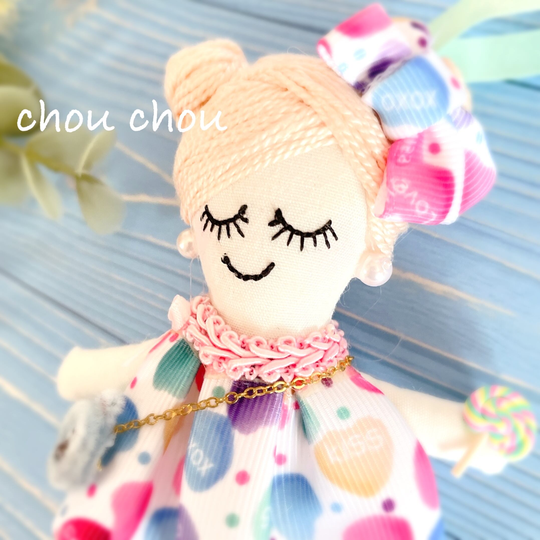 ラブリー子どもルルベちゃん（dollnodoll®クマポシェット付き） | chou