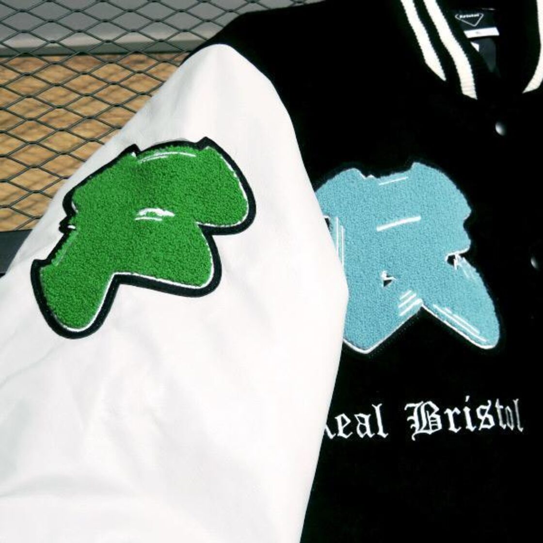 F.C.Real Bristol 22AW SNEAKERWOLF TEAM VARSITY JACKET FCRB-222126 