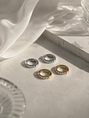 FK0203［ stainless bijou earring S size］
