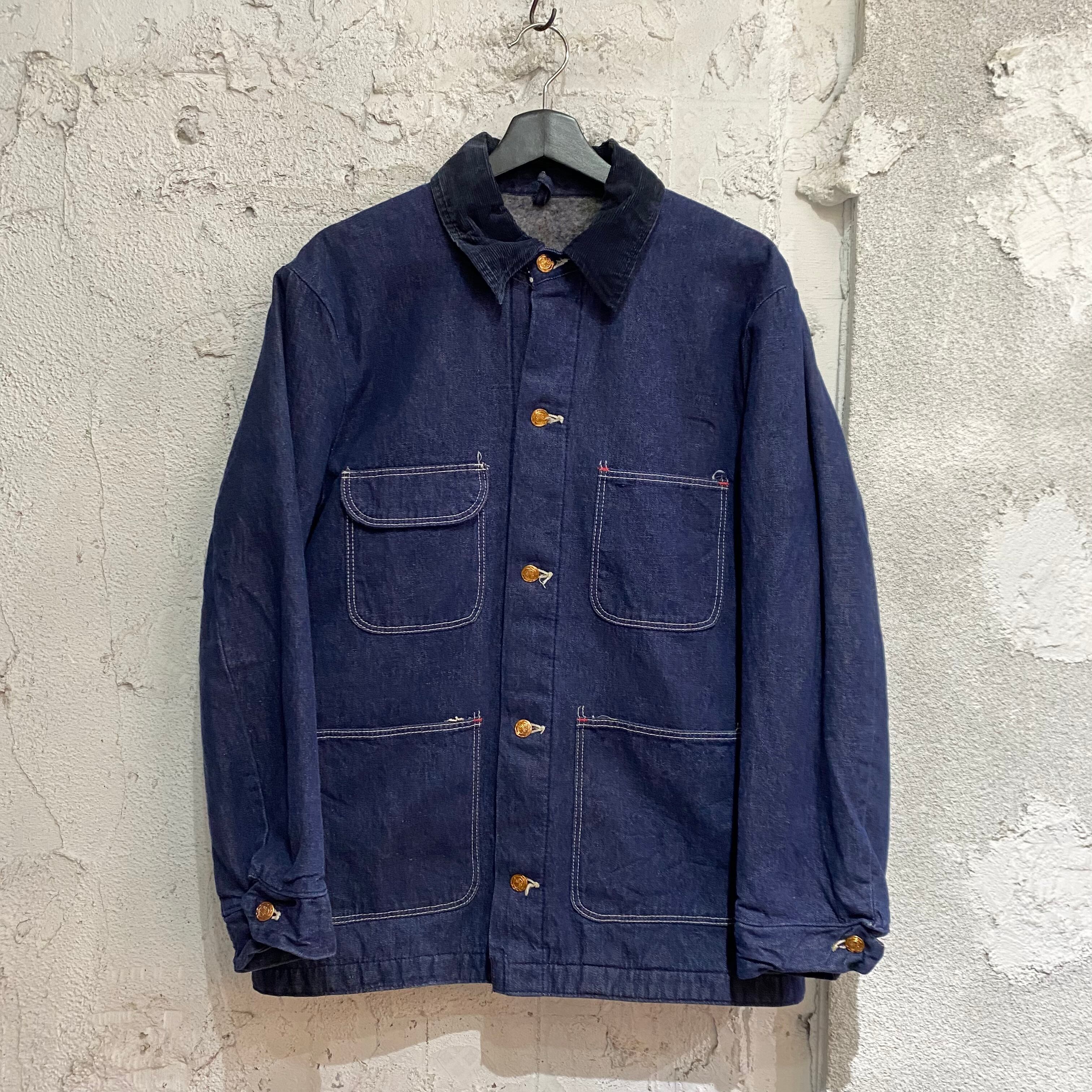 70's〜 Wrangler / ラングラー 裏地ブランケット デニム カバーオール