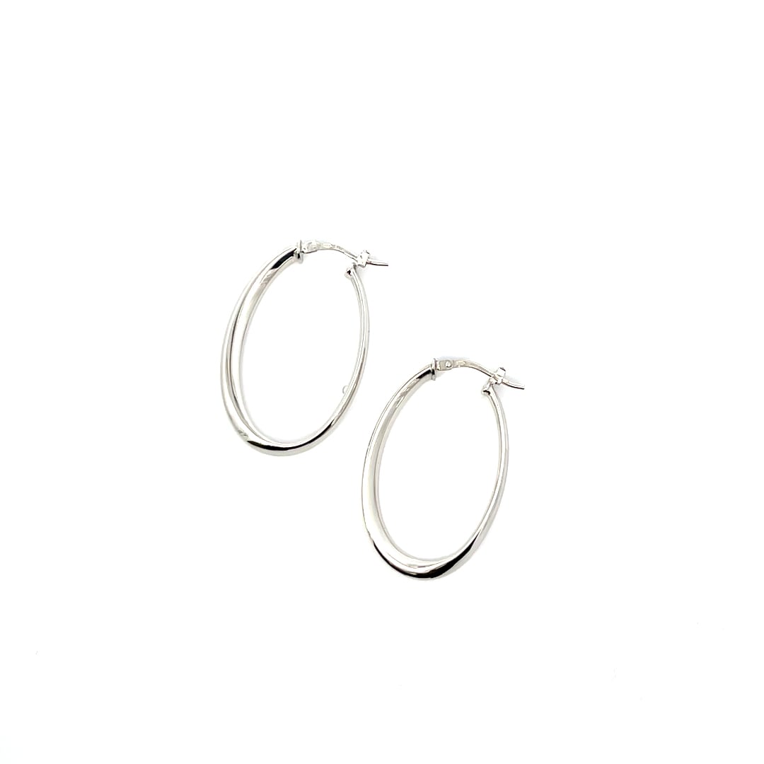 K18ポストフープピアス A27347 | ELFIN