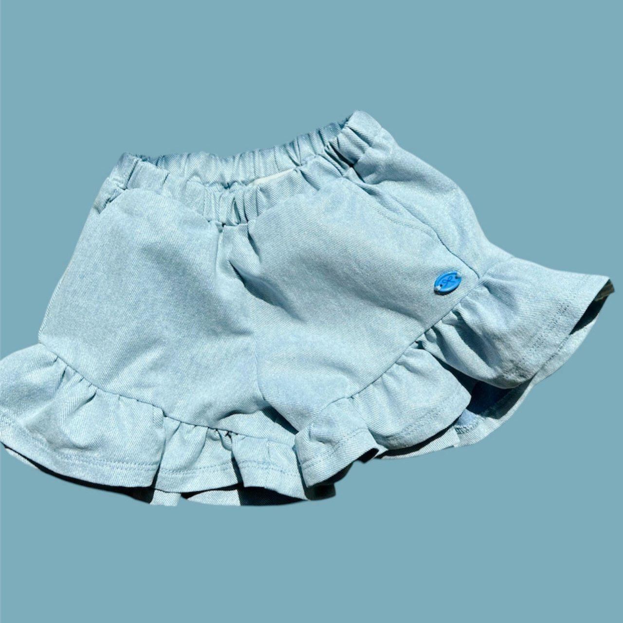 «sold out»«mumu&baba» シャインフリルパンツ 2colors