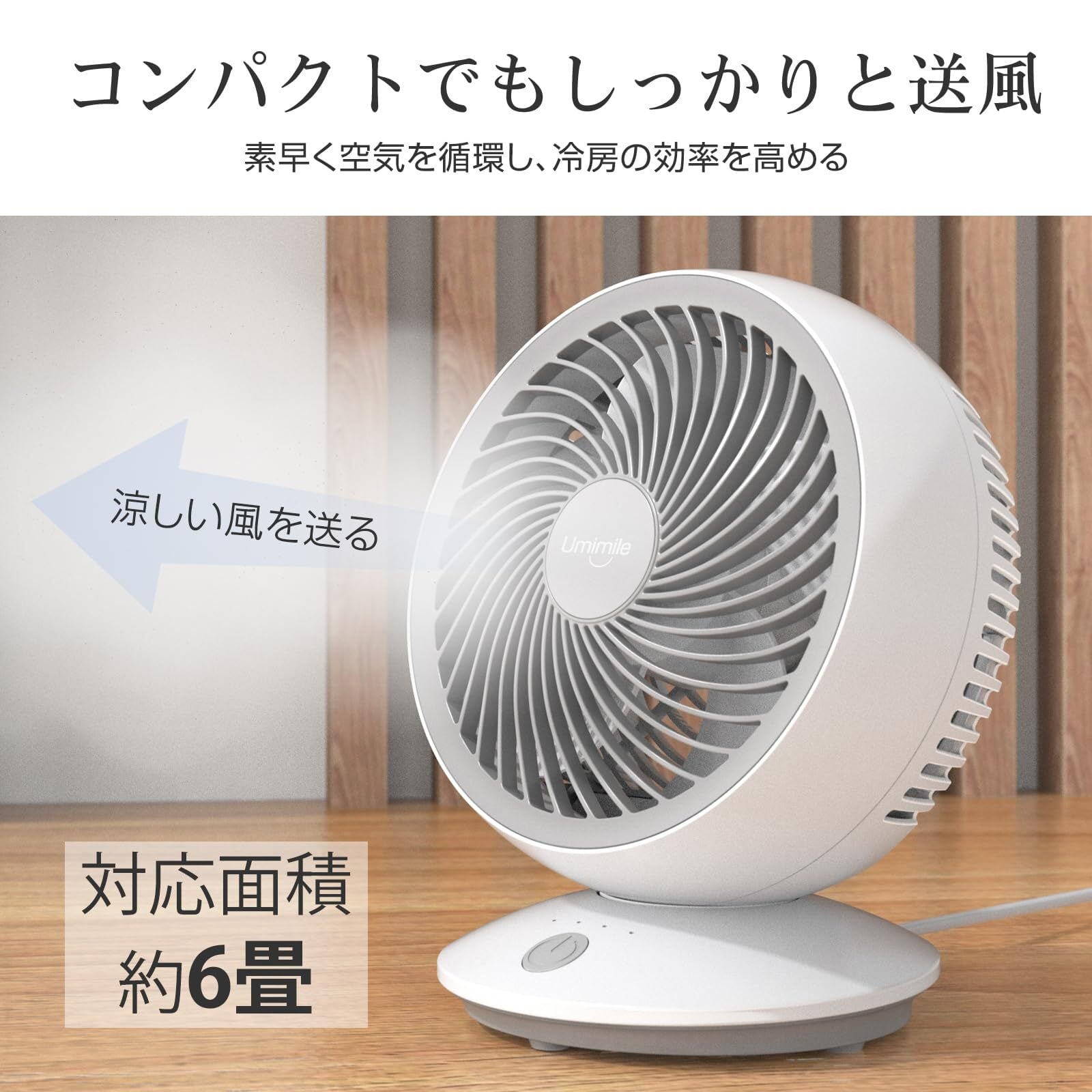 スリム☆ 扇風機 風量8段階 省エネ 静音 陰イオン 首振り 白 他