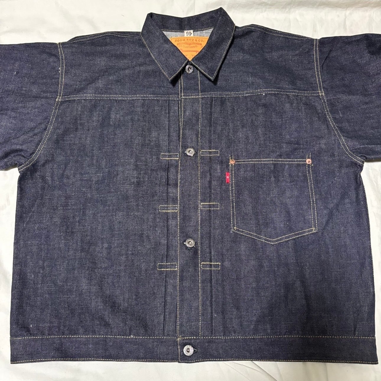 ハンドメイド 大戦モデル 46XL 1st デニム Tバック R506XX WWⅡ | ROOM402