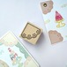 新作予約☆CHO775｜Cherish365【ハート柄の角フレーム】はんこ / スタンプ