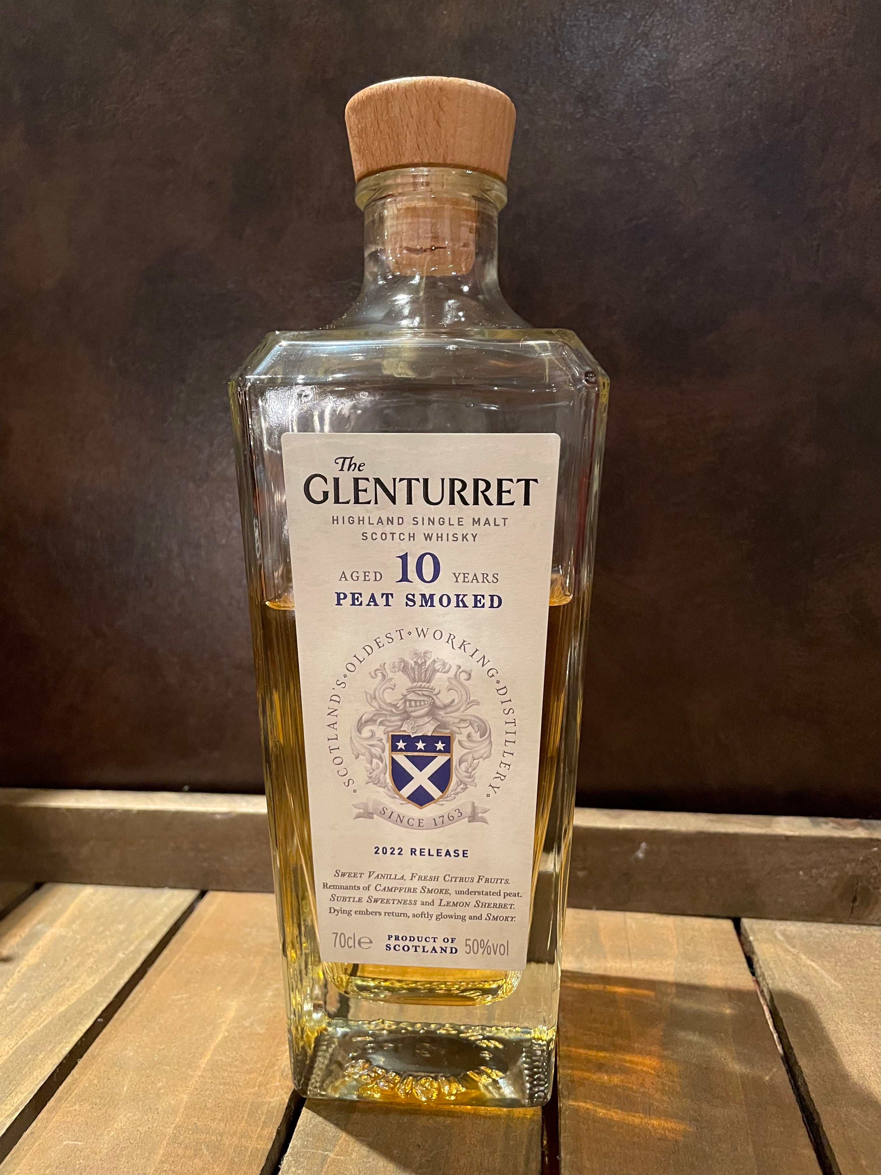 グレンタレット　10年　50％　50ml
