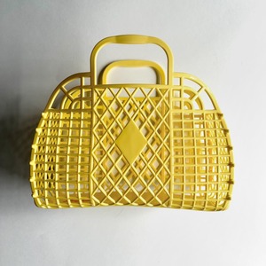 Sun Jellies Retro Basket【Small】Yellow