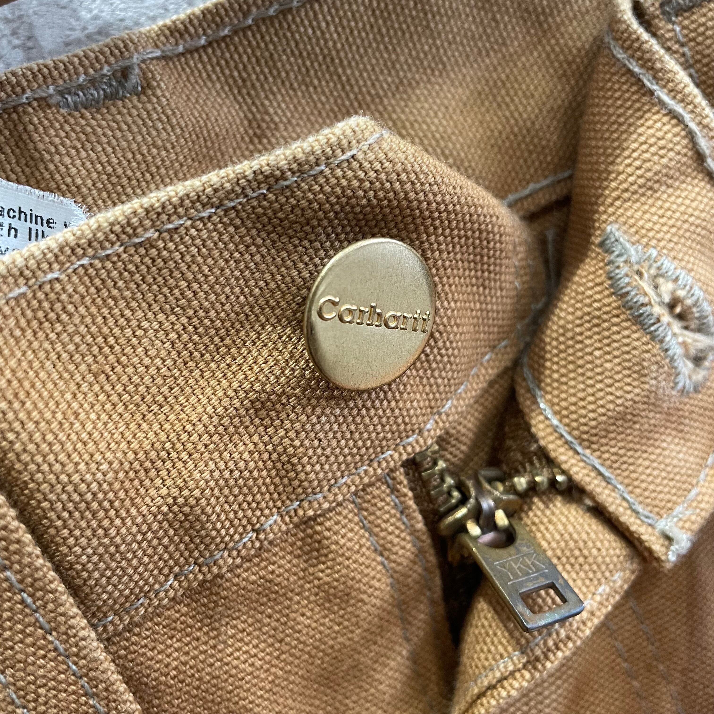 USA製 46×32 carhartt カーハート ダック地ペインターパンツ 