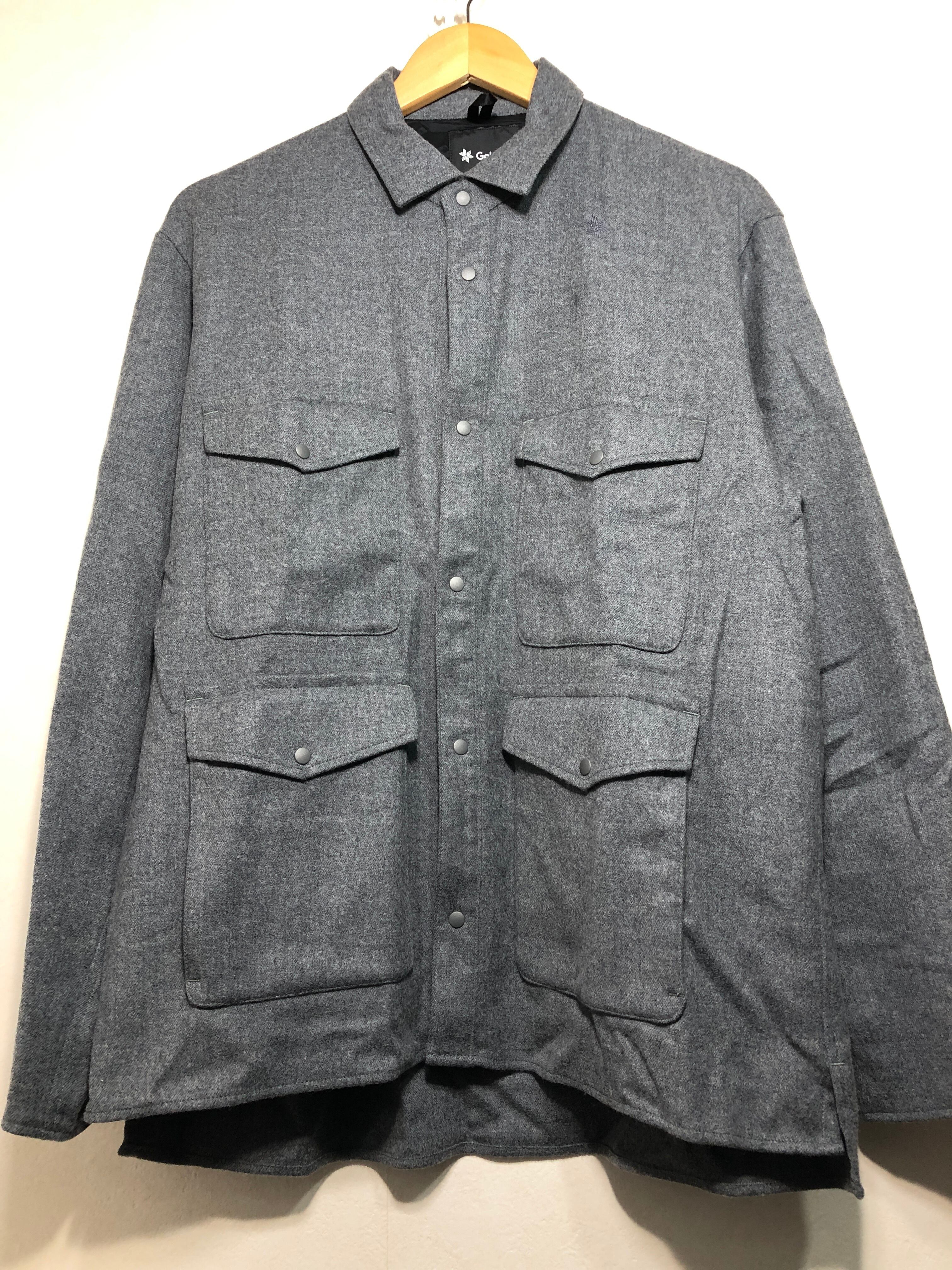 520121 GOLDWIN Flannel Wool Shirt 長袖 ウール フランネル シャツ 2