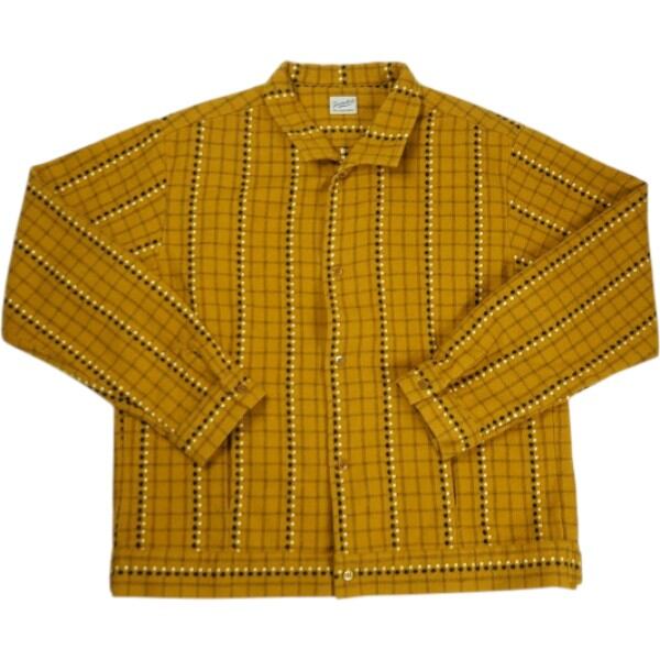 限定販売 格安 Tenderloin T-wool ウールシャツ イエロー 【公式通販】